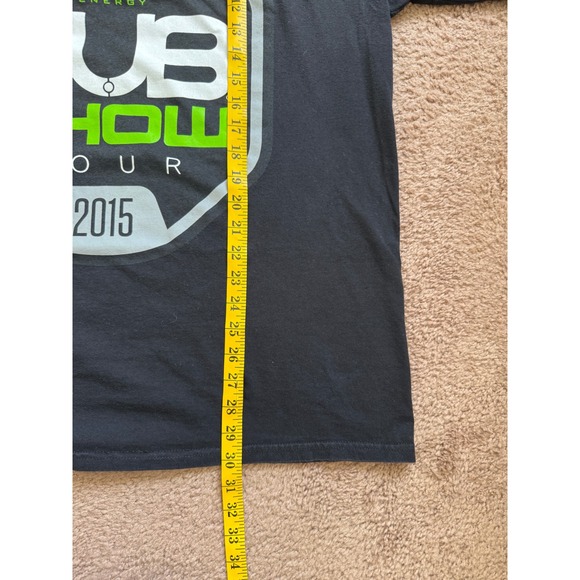 Monster Energy T Shirt Mens XL Black DUB Show Tour 2015 15th Anniversary - Picture 6 of 7